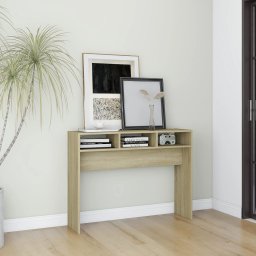 Gossi masa consola, stejar sonoma, 105x30x80 cm, pal