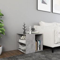 Gossi masa laterala, gri beton, 50x50x45 cm, pal