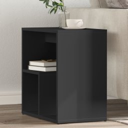 Gossi masa laterala, negru, 50x30x50 cm, pal