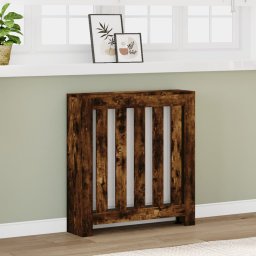 Gossi masca pentru calorifer stejar fumuriu 78x20x82cm lemn prelucrat
