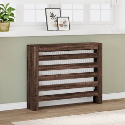 Gossi masca pentru calorifer stejar maro 104x20x82 cm lemn prelucrat