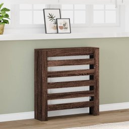 Gossi masca pentru calorifer stejar maro 78x20x82 cm lemn prelucrat