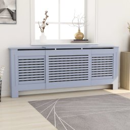 Gossi masca pentru calorifer, gri, 205 cm, mdf