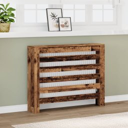 Gossi masca pentru calorifer, lemn vechi, 104x20x82cm, lemn prelucrat