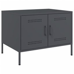 Gossi masuta de cafea, antracit, 68x50x50,5 cm, otel laminat la rece