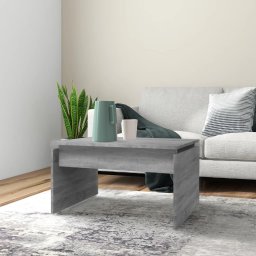 Gossi masuta de cafea, gri sonoma, 68x50x38 cm, lemn prelucrat