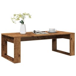 Gossi masuta de cafea, lemn vechi, 102x50x35 cm, lemn prelucrat