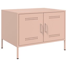 Gossi masuta de cafea, roz, 68x50x50,5 cm, otel laminat la rece