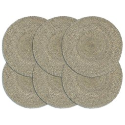 Gossi naproane, 6 buc., gri, 38 cm, rotund, iuta