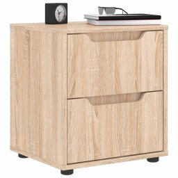 Gossi noptiera "visnes" stejar sonoma 45x40x50 cm lemn prelucrat