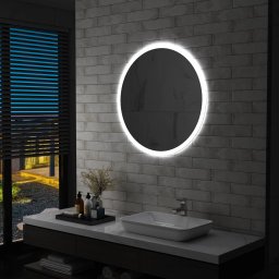 Gossi oglinda cu led de baie, 80 cm