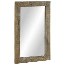 Gossi oglinda de baie 50x2,5x70 cm lemn masiv de mango