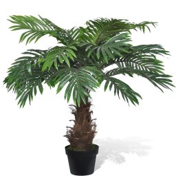 Gossi palmier artificial realist cycus, cu ghiveci, 80 cm