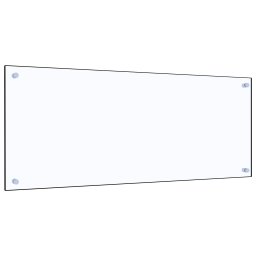 Gossi panou antistropi bucatarie transparent 100x40cm sticla securiz.