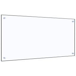 Gossi panou antistropi bucatarie transparent 100x50cm sticla securiz.