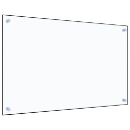 Gossi panou antistropi bucatarie transparent 80x50 cm sticla securiz.