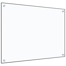 Gossi panou antistropi bucatarie transparent 80x60 cm sticla securiz.