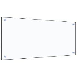 Gossi panou antistropi bucatarie transparent 90x40 cm sticla securiz.