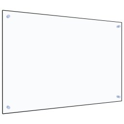 Gossi panou antistropi bucatarie transparent 90x60 cm sticla securiz.