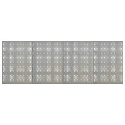 Gossi panouri de scule pentru perete, 4 buc., 40 x 58 cm, otel