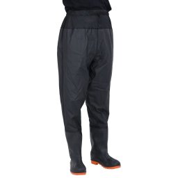 Gossi pantaloni cu talie inalta cu cizme, negru, marimea 39