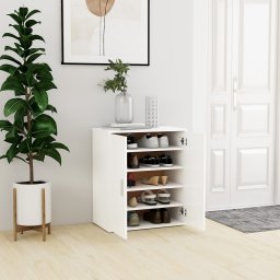 Gossi pantofar, alb, 60x35x70 cm, pal