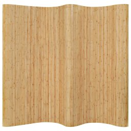 Gossi paravan de camera, natural, 250 x 165 cm, bambus