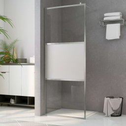 Gossi paravan de dus walk-in, 90 x 195 cm, sticla esg semi-mata