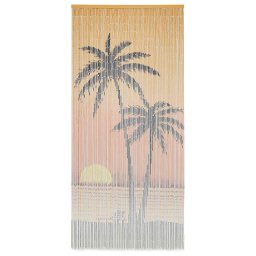 Gossi perdea de usa pentru insecte, 90 x 200 cm, bambus