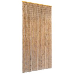 Gossi perdea de usa pentru insecte, bambus, 90x220 cm