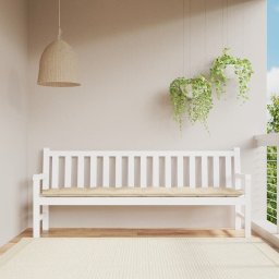 Gossi perna banca de gradina, bej, 200x50x7 cm, material oxford
