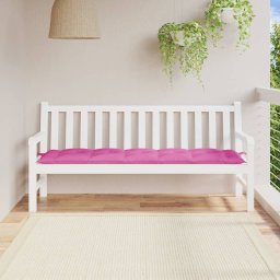 Gossi perna banca de gradina, roz, 180x50x7 cm, material oxford