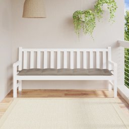 Gossi perna banca de gradina, taupe, 180x50x7 cm, material oxford