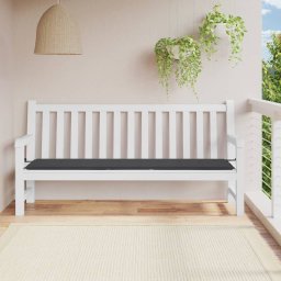 Gossi perna de banca de gradina antracit 200x50x3 cm textil oxford