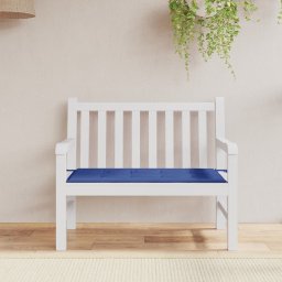 Gossi perna de banca de gradina, albastru, 100x50x3 cm, textil oxford