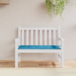 Gossi perna de banca de gradina, albastru, 100x50x3 cm, textil oxford