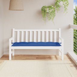 Gossi perna de banca de gradina, albastru, 150x50x7 cm, textil oxford