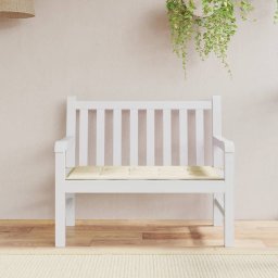 Gossi perna de banca de gradina, crem, 120x50x3 cm, textil oxford