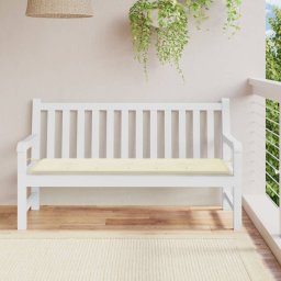 Gossi perna de banca de gradina, crem, 150x50x3 cm, textil oxford