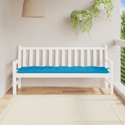 Gossi perna de banca, albastru deschis, 180x50x7 cm, material oxford
