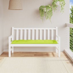 Gossi perna de banca, verde aprins, 150x50x7 cm, material oxford