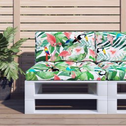 Gossi perna de paleti, multicolor, 80x40x12 cm, textil