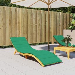 Gossi perna de sezlong, verde, 200x70x3 cm, textil oxford