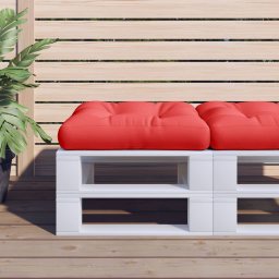 Gossi perna pentru paleti, rosu, 58x58x10 cm, textil