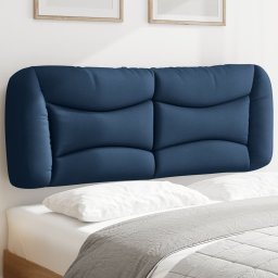 Gossi perna pentru tablie de pat, albastru, 140 cm, material textil