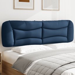 Gossi perna pentru tablie de pat, albastru, 180 cm, material textil
