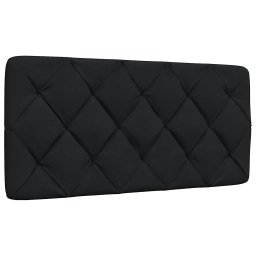 Gossi perna pentru tablie de pat, negru, 100 cm, material textil