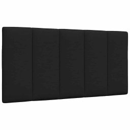Gossi perna pentru tablie de pat, negru, 100 cm, material textil