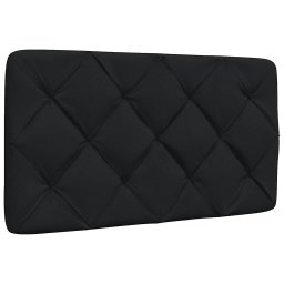 Gossi perna pentru tablie de pat, negru, 80 cm, material textil
