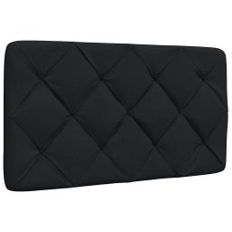 Gossi perna pentru tablie de pat, negru, 90 cm, material textil